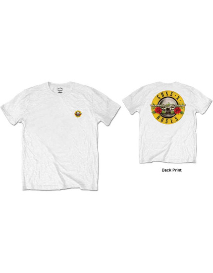 Guns N Roses - Classic Logo (Back Print) (tričko) obrázok 1