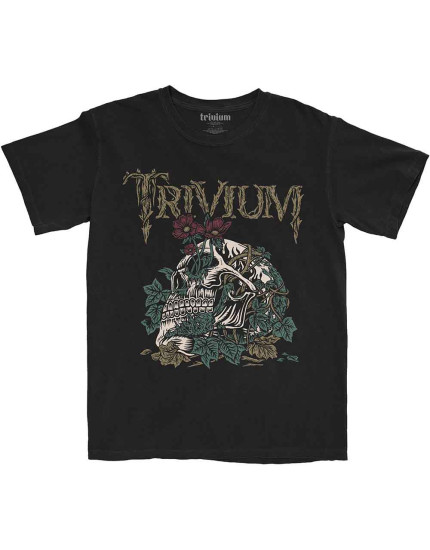 Trivium - Skelly Flower (Black) (tričko) obrázok 1