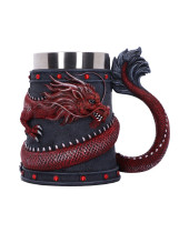 Dragon Coil kalich Red 16 cm