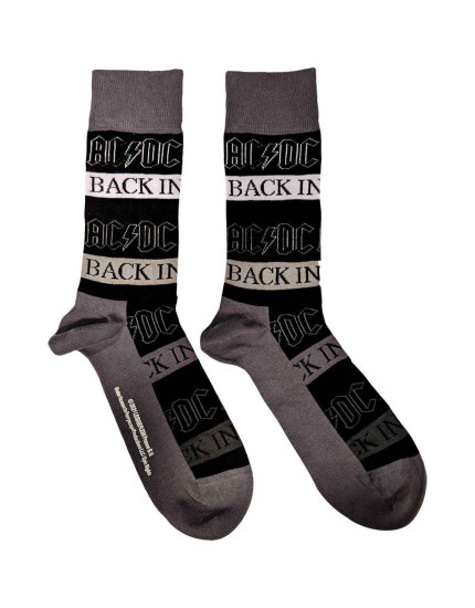 AC/DC - Back In Black (EU 40-45) (ponožky) obrázok 1