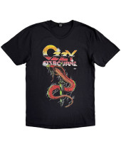 Ozzy Osbourne - Vintage Snake (Black) (tričko)