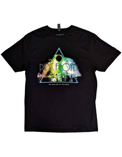 Pink Floyd - Live Band Rainbow Tone (Black) (tričko) obrázok 1