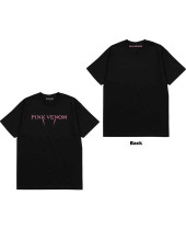 BlackPink - Pink Venom Logo (Back Print) (tričko)