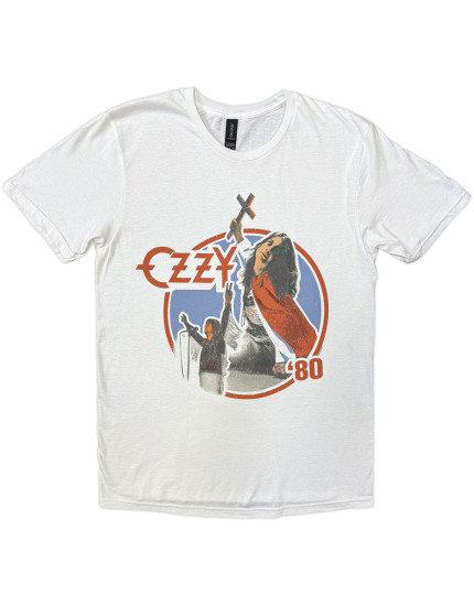 Ozzy Osbourne - Blizzard of Ozz 80 (White) (tričko) obrázok 1