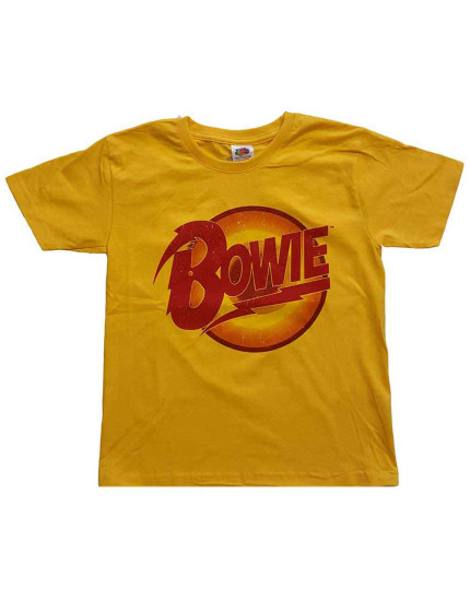 David Bowie - Diamond Dogs Logo (Yellow) (detské tričko) obrázok 1