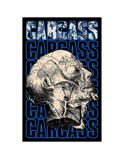 Carcass - Necro Head (vlajka) obrázok 1