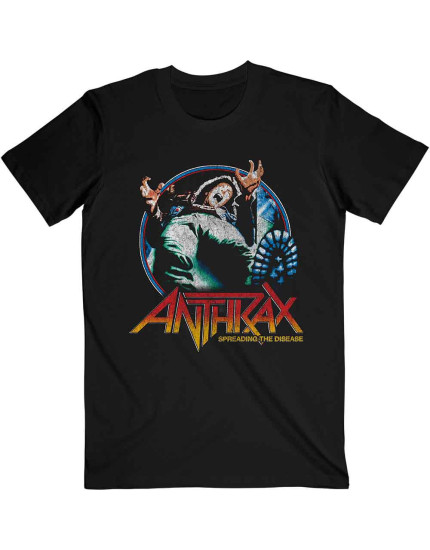 Anthrax - Spreading Vignette (Black) (tričko) obrázok 1