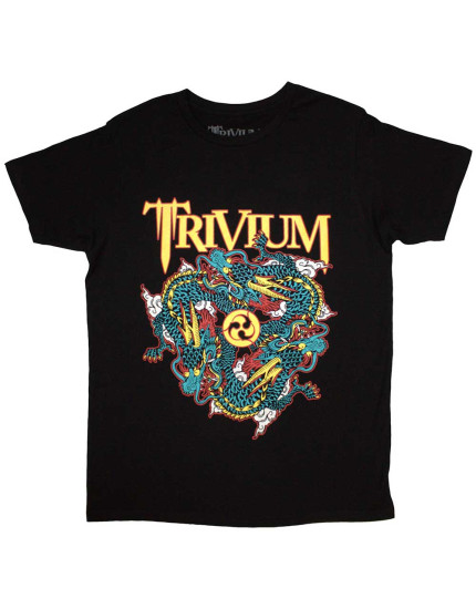Trivium - Dragon Circle Pit (Black) (tričko) obrázok 1