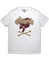 Offspring - Screaming Skull (White) (tričko)