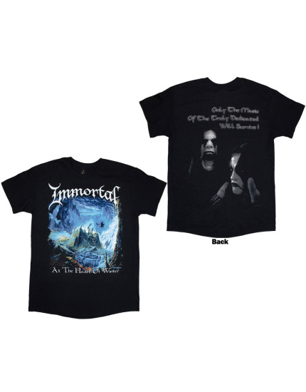 Immortal - At The Heart Of Winter (Back Print) (tričko) obrázok 1