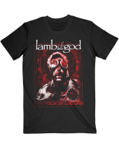 Lamb Of God - Gas Masks Waves (Black) (tričko)