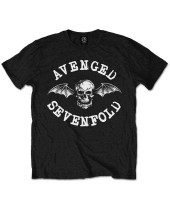 Avenged Sevenfold - Classic Death Bat (Black) (tričko)