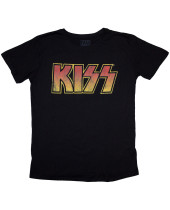 KISS - Vintage Classic Logo (Black) (dámske tričko)