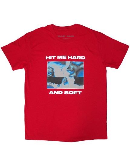 Billie Eilish - Hit Me Hard And Soft Negative (Red) (tričko) obrázok 1