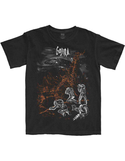 Gojira - Eiffel Falls (Black) (tričko) obrázok 1