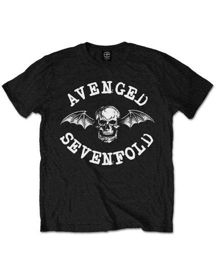 Avenged Sevenfold - Classic Deathbat (Black) (detské tričko) obrázok 1