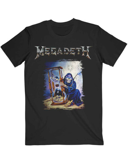 Megadeth - Countdown Hourglass (Black) (tričko) obrázok 1