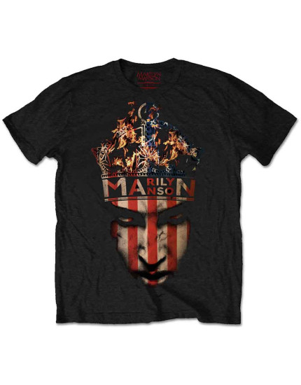 Marilyn Manson - Crown (Black) (tričko) obrázok 1