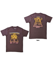 Def Leppard - Hysteria World Tour (Brown) (Back Print) (tričko)