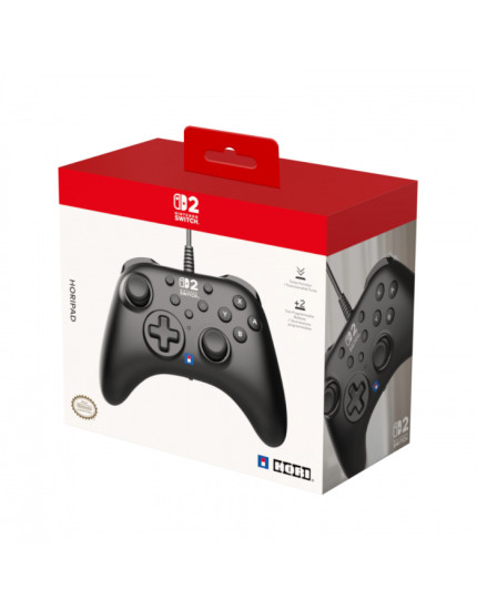 Horipad Turbo Nintendo Switch 2 (Black) obrázok 1