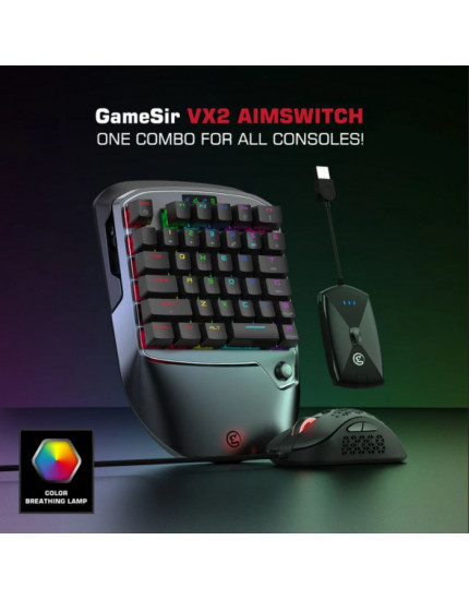 GameSir VX2 AimSwitch Combo Mouse + Keyboard V2.0 obrázok 1