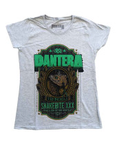 Pantera - Snakebite XXX Label (Heather Grey) (dámske tričko)