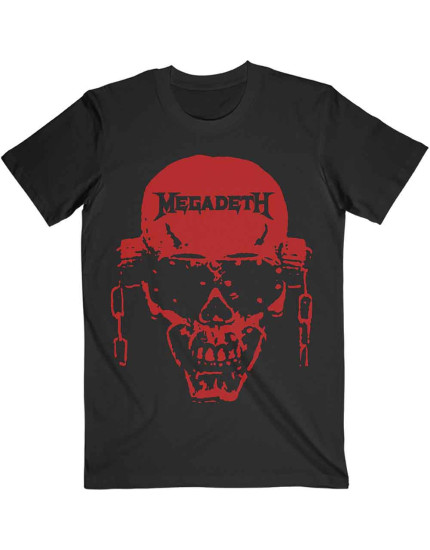 Megadeth - Vic Hi-Contrast Red (Black) (tričko) obrázok 1
