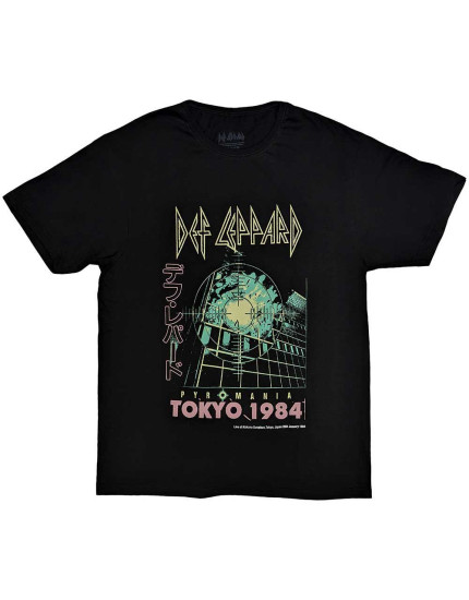 Def Leppard - Tokyo (Black) (tričko) obrázok 1