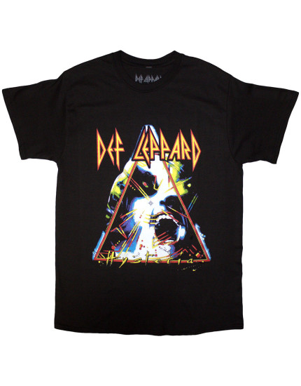 Def Leppard - Hysteria (Black) (tričko) obrázok 1