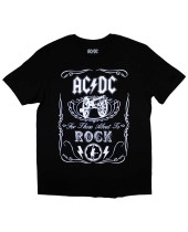 AC/DC - Vintage Cannon Swig (Black) (detské tričko)