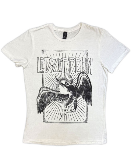 Led Zeppelin - Icarus Burst (White) (dámske tričko) obrázok 1