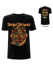 DevilDriver - Keep Away from Me (Back Print) (tričko)