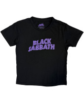 Black Sabbath - Wavy Logo (Black) (detské tričko)