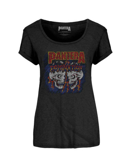 Pantera - Domination (Black) (dámske tričko) obrázok 1