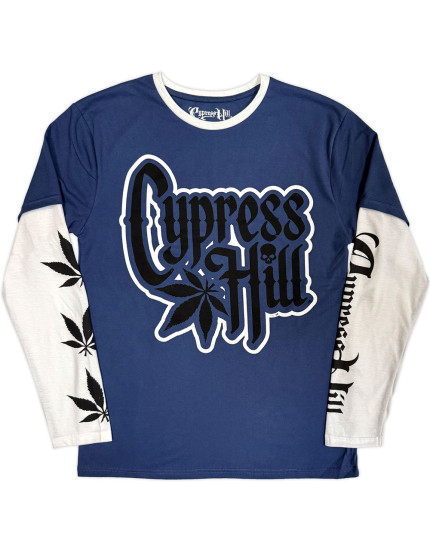 Cypress Hill - Leaf & Logo (Long Sleeve) obrázok 1