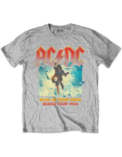 AC/DC - Blow Up Your Video (Heather Grey) (detské tričko) obrázok 1