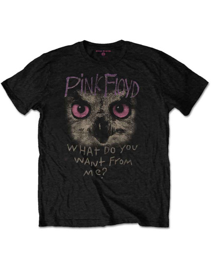 Pink Floyd - Owl - WDYWFM? (Black) (tričko) obrázok 1