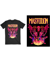 Mastodon - Double Brimstone Neon (Black) (tričko)