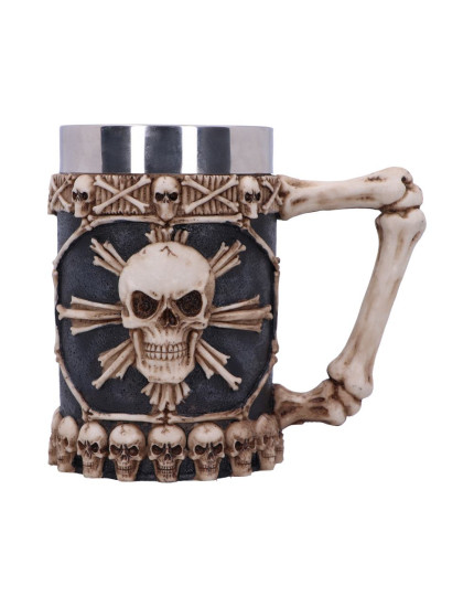 Veľký kalich Skulls 16 cm obrázok 1