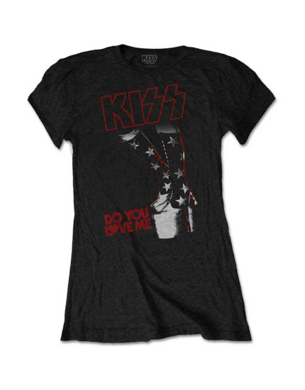 KISS - Do You Love Me (Black) (dámske tričko) obrázok 1