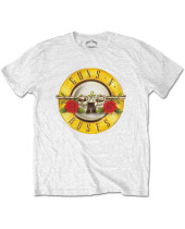 Guns N Roses - Classic Logo (White) (detské tričko)