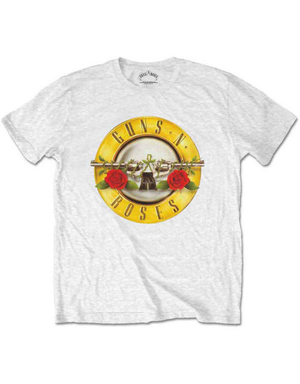 Guns N Roses - Classic Logo (White) (detské tričko) obrázok 1