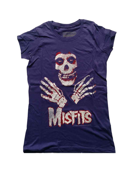 Misfits - Hands (Purple) (dámske tričko) obrázok 1