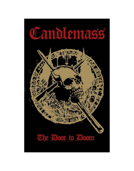 Candlemass - The Door To Doom (vlajka) obrázok 1