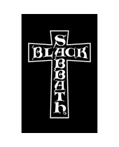 Black Sabbath - Cross (vlajka)