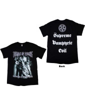 Cradle Of Filth - Supreme Vampiric Evil (Back Print) (tričko)