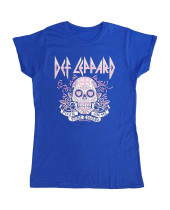 Def Leppard - Pour Some Sugar On Me Skull Tour 2019 (Blue) (Ex-Tour) (dámske tričko)