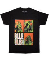 Billie Eilish - 3 Photo Logo (tričko)