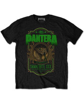 Pantera - Snakebite XXX Label (Black) (tričko)