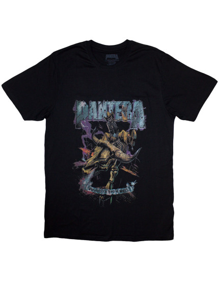 Pantera - Vintage Rider (Black) (dámske tričko) obrázok 1
